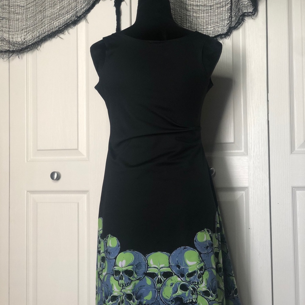 Stretchy skater dress